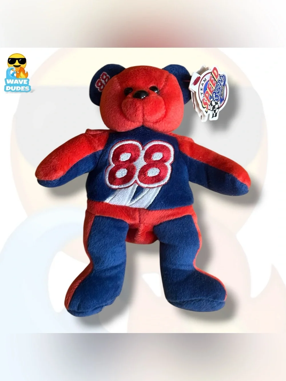 Nascar Dale Jarrett #88 Figure & Plush Bundle